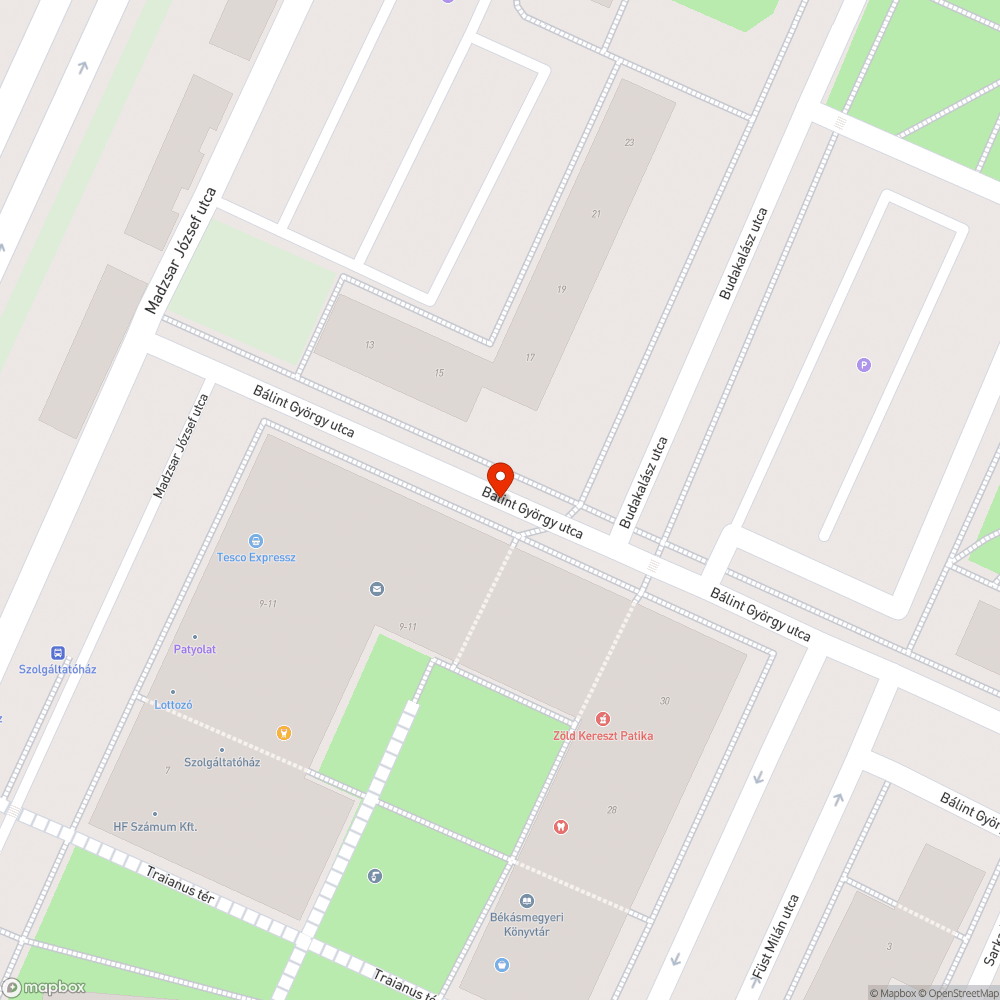 Elhagyott WC kagyló bejelentés helye