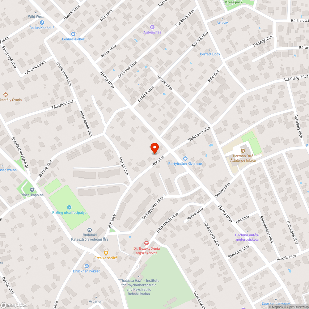 2db. roncs, elhagyott jármű bejelentés helye