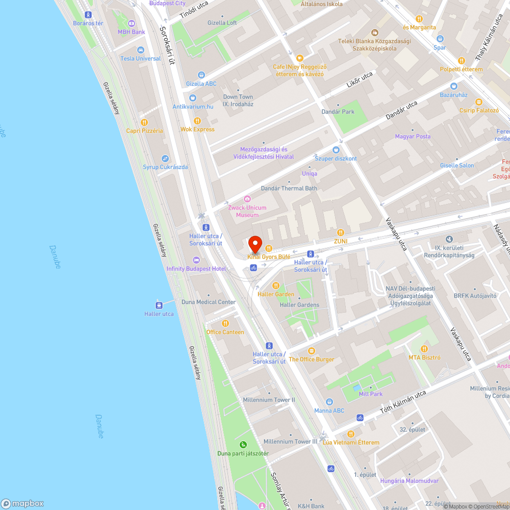 Szemetes útszakasz bejelentés helye