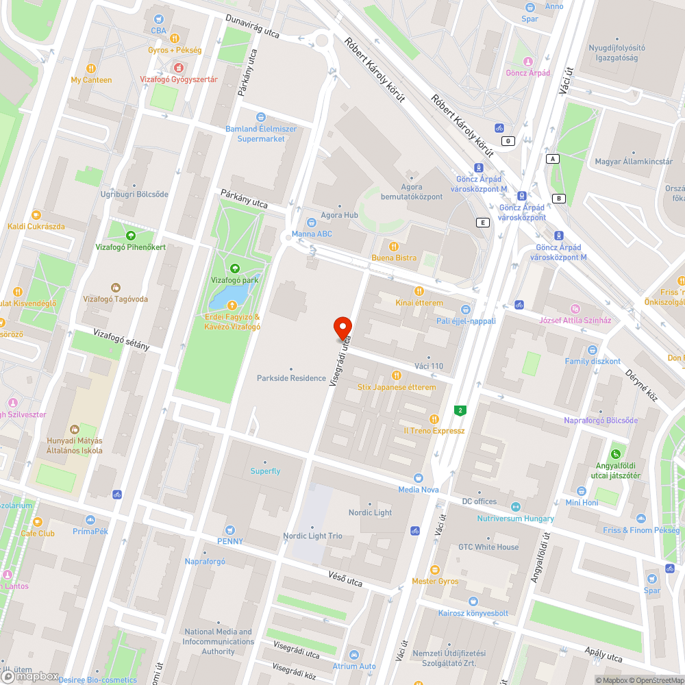 Kint maradt tábla bejelentés helye