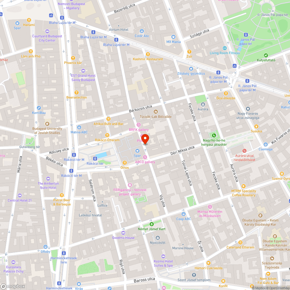 Megrogyott járda bejelentés helye