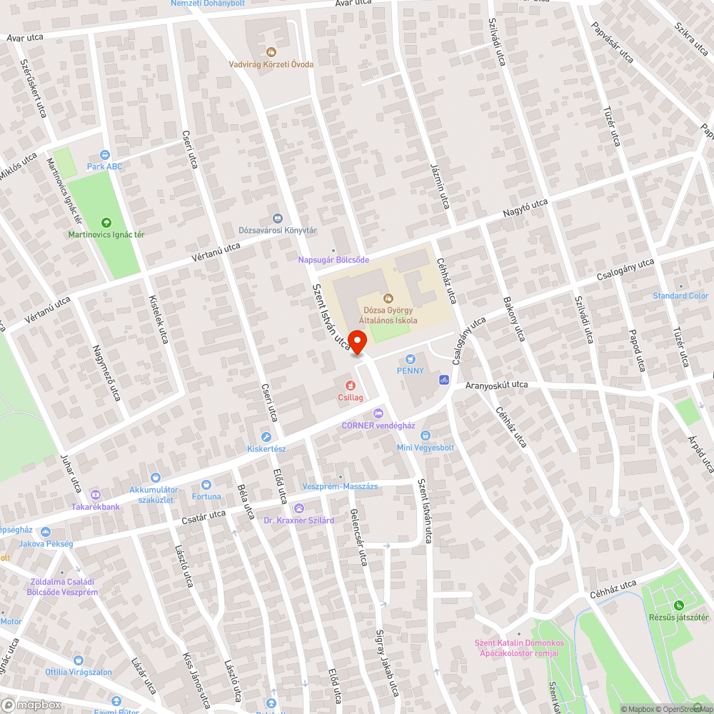 Nem akadálymentesített járda bejelentés helye