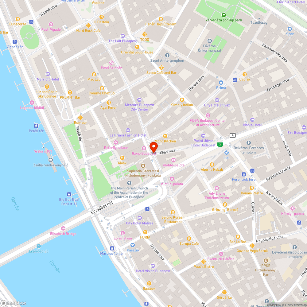 Matrica a szobron bejelentés helye