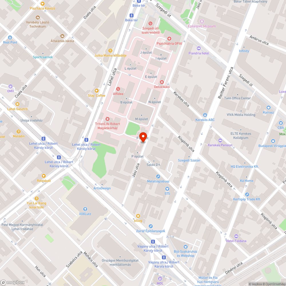 Járókelőkre veszélyes fal bejelentés helye