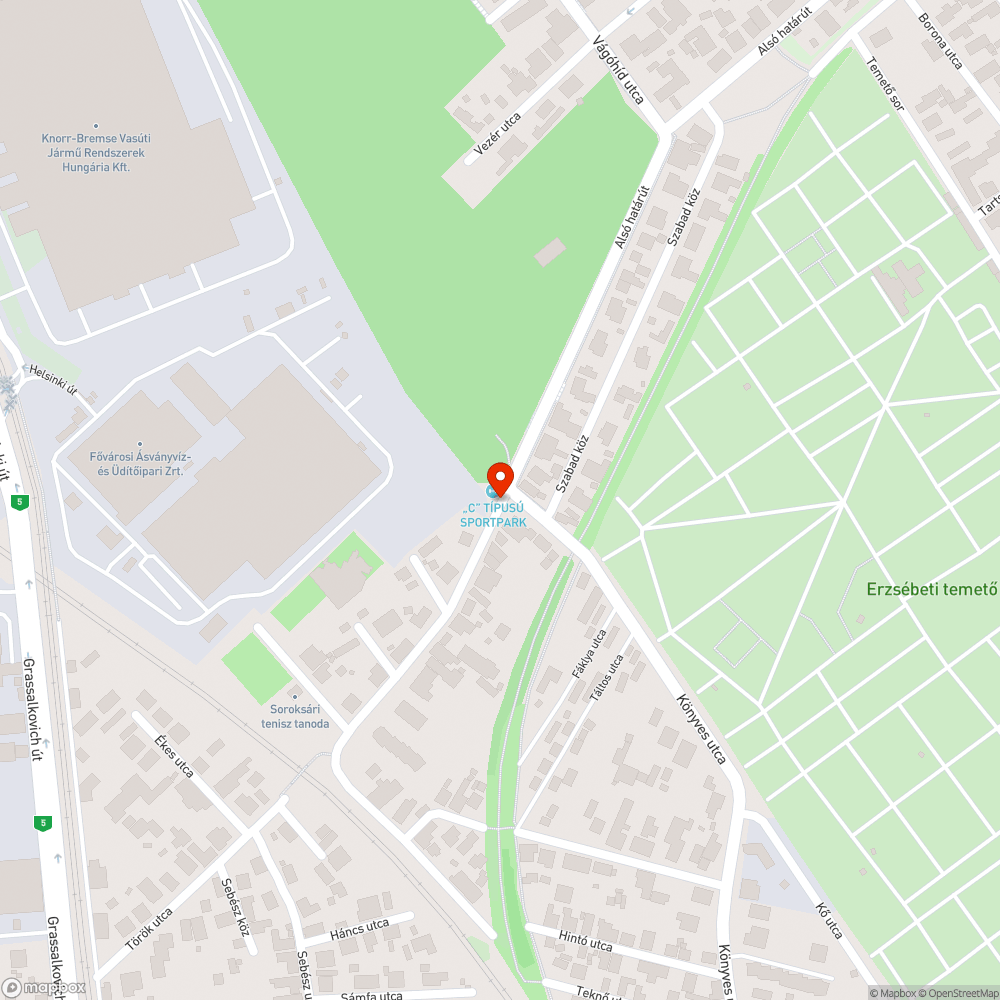 Kitakart tábla bejelentés helye