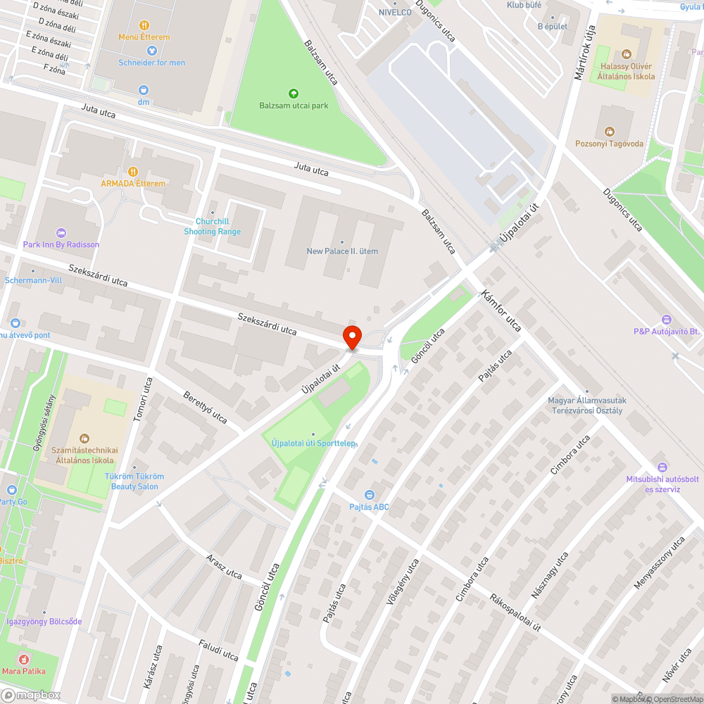 Fa nő a kerékpárút közepén bejelentés helye