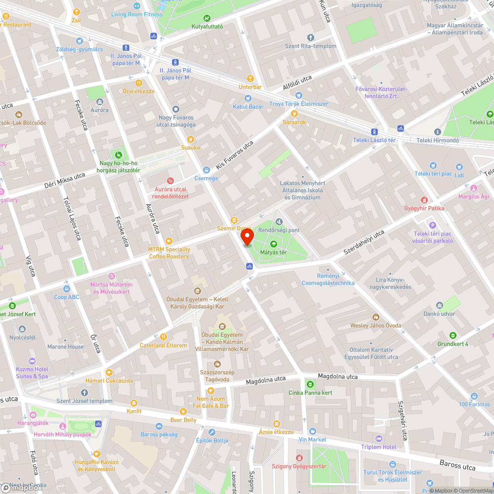 Fa ránőtt a járdára bejelentés helye