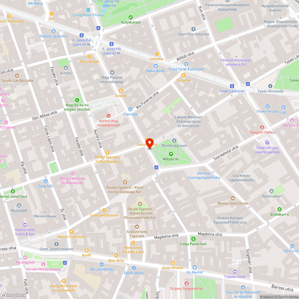 Buszmegálló bejelentés helye