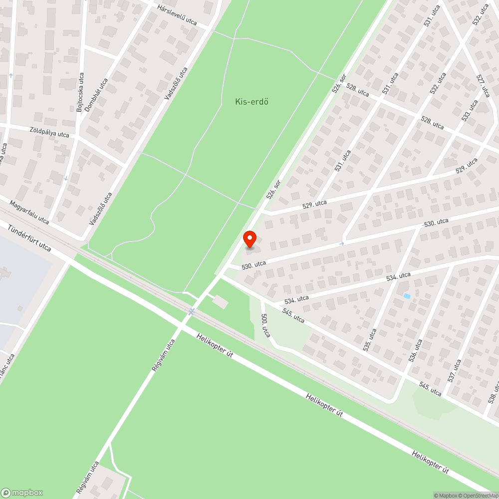 Kamera bejelentés helye