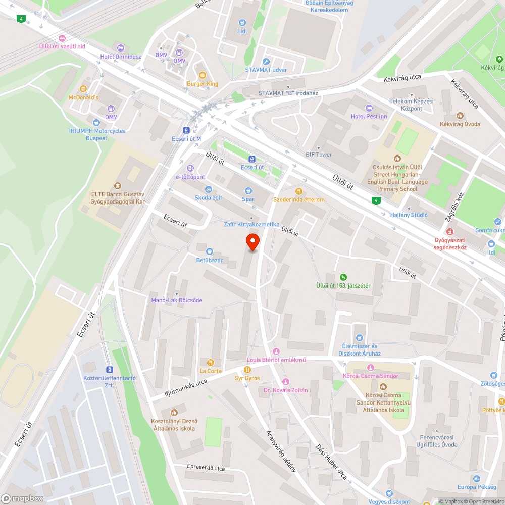 Beszakadt fedlap bejelentés helye