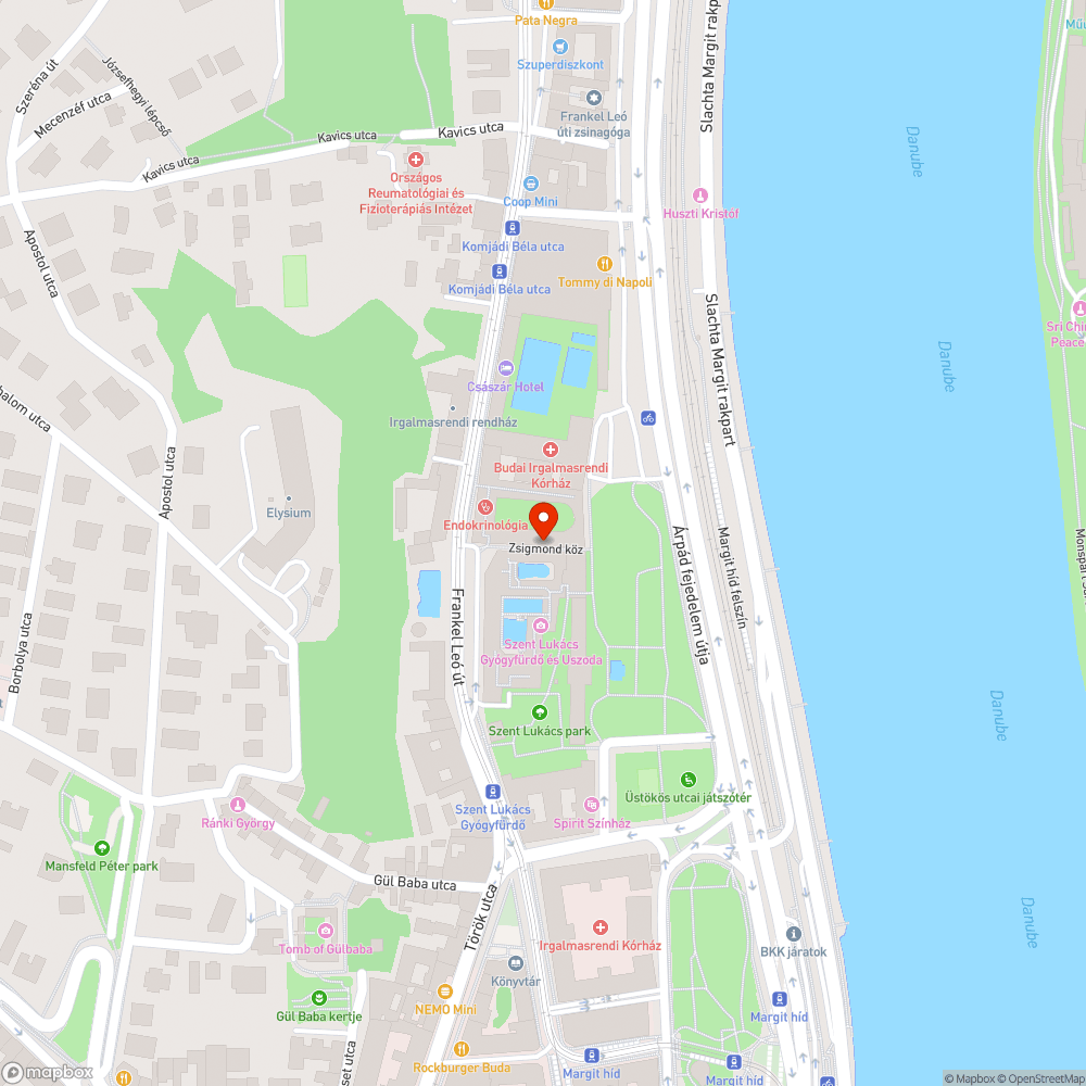 Zsigmond köz 2. víznyelő tisztítás bejelentés helye