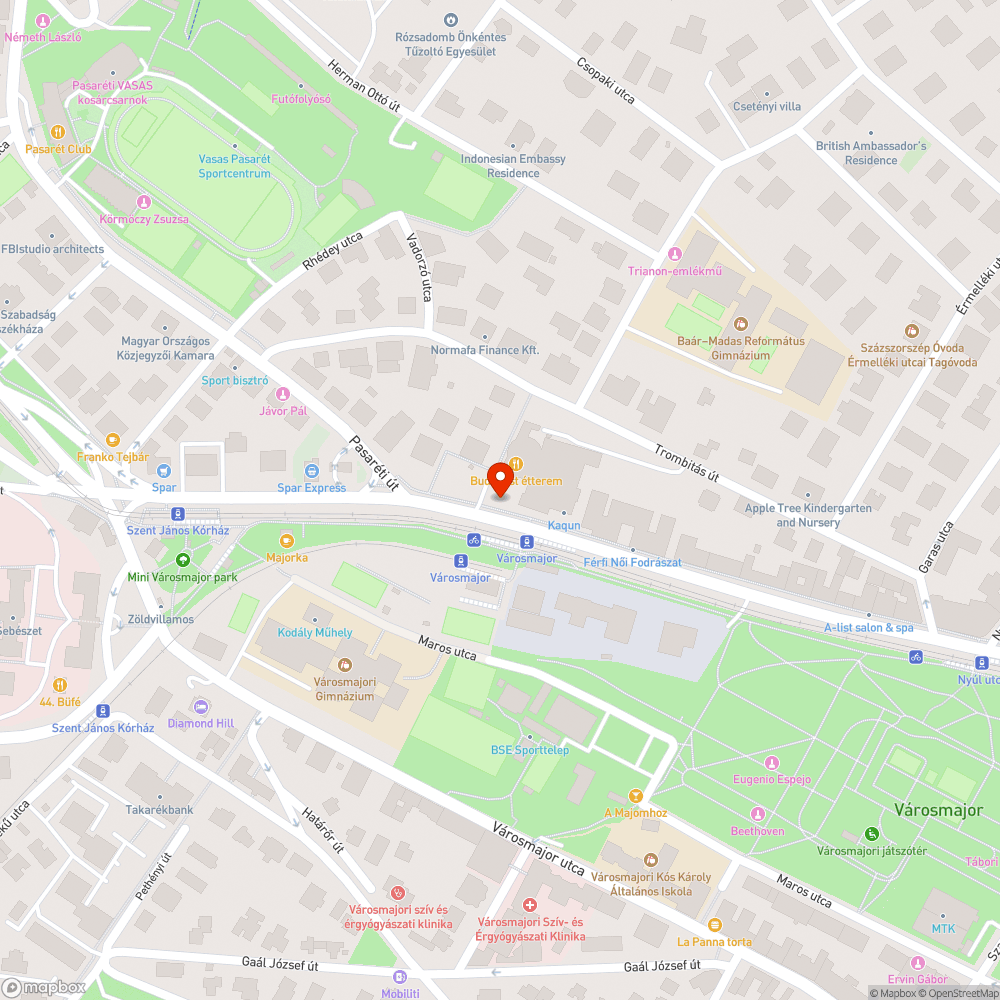 Leszakadt ág bejelentés helye