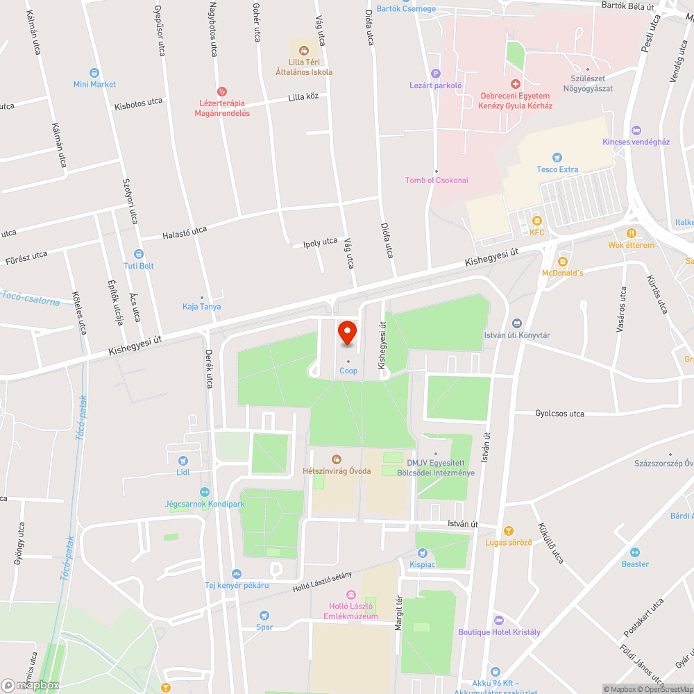 Rendszeres járdára parkolás bejelentés helye