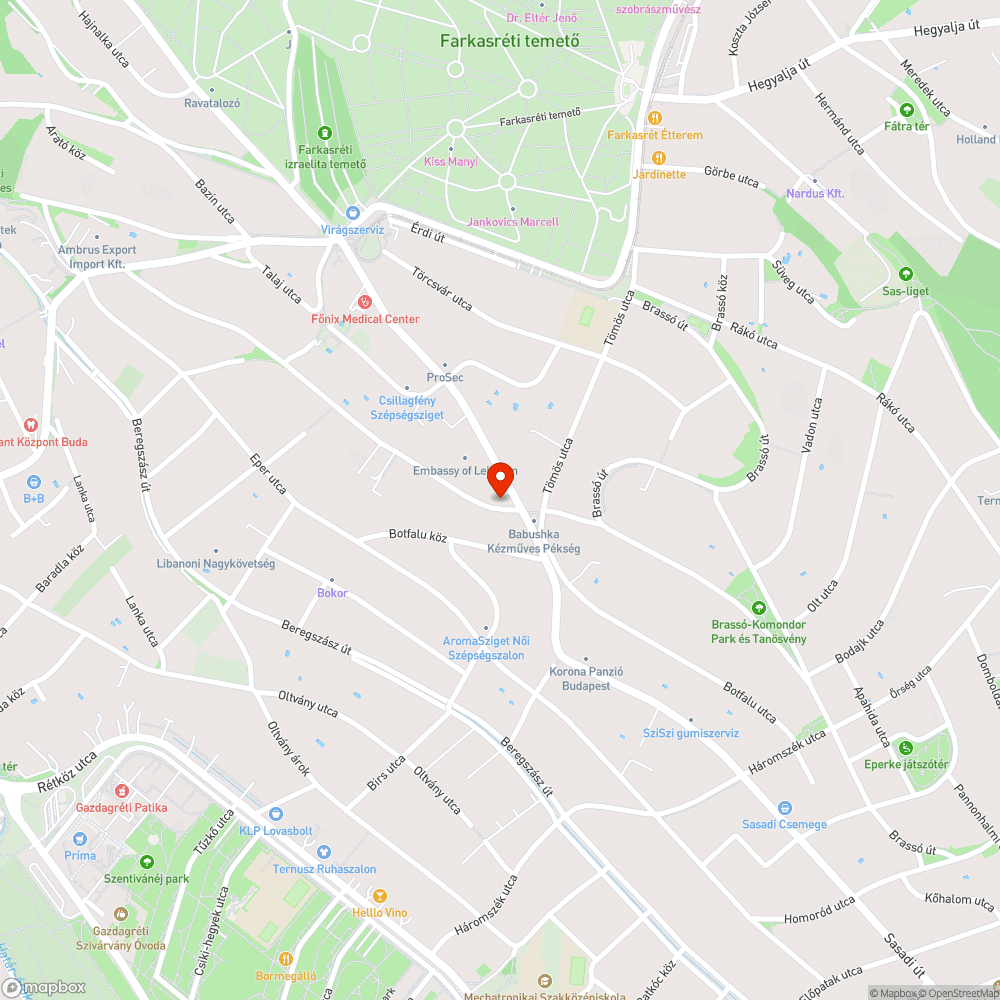 Hangosan zúgó villanyoszlop bejelentés helye