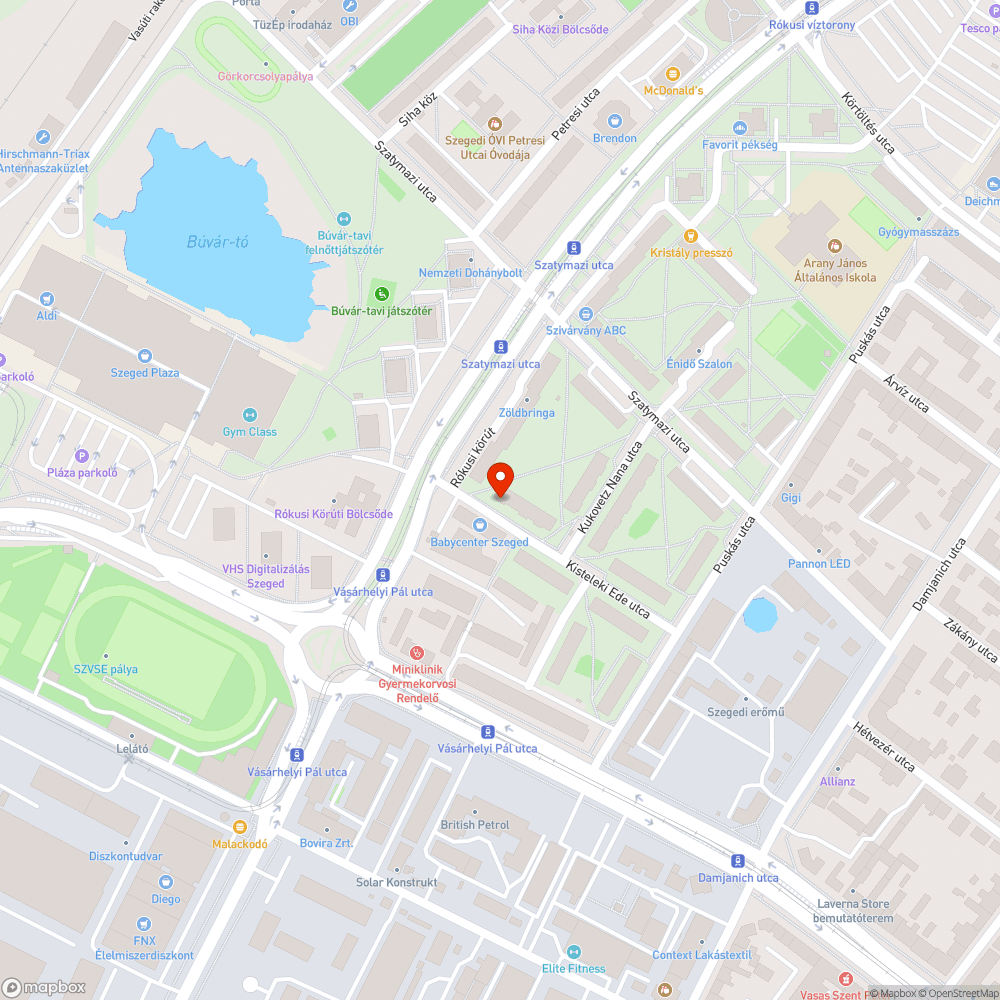 Parkoló hely foglalása bejelentés helye