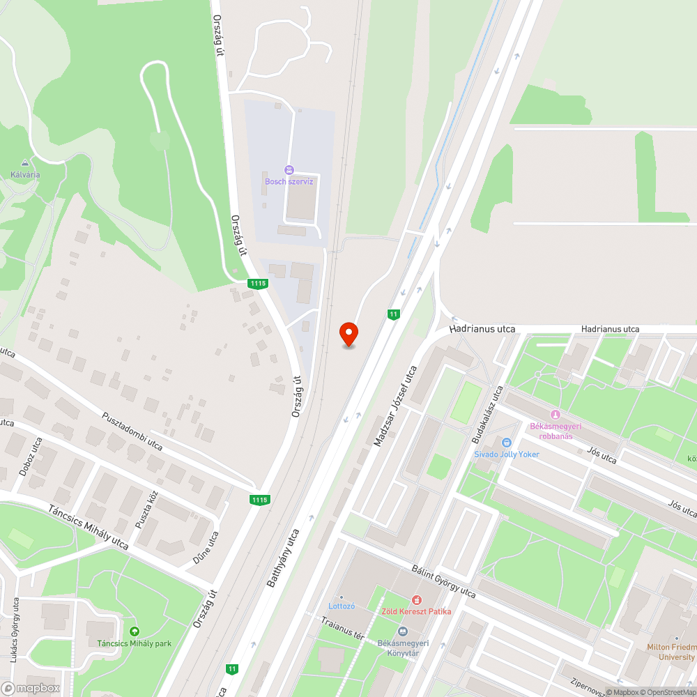 Szemétlerakás bejelentés helye