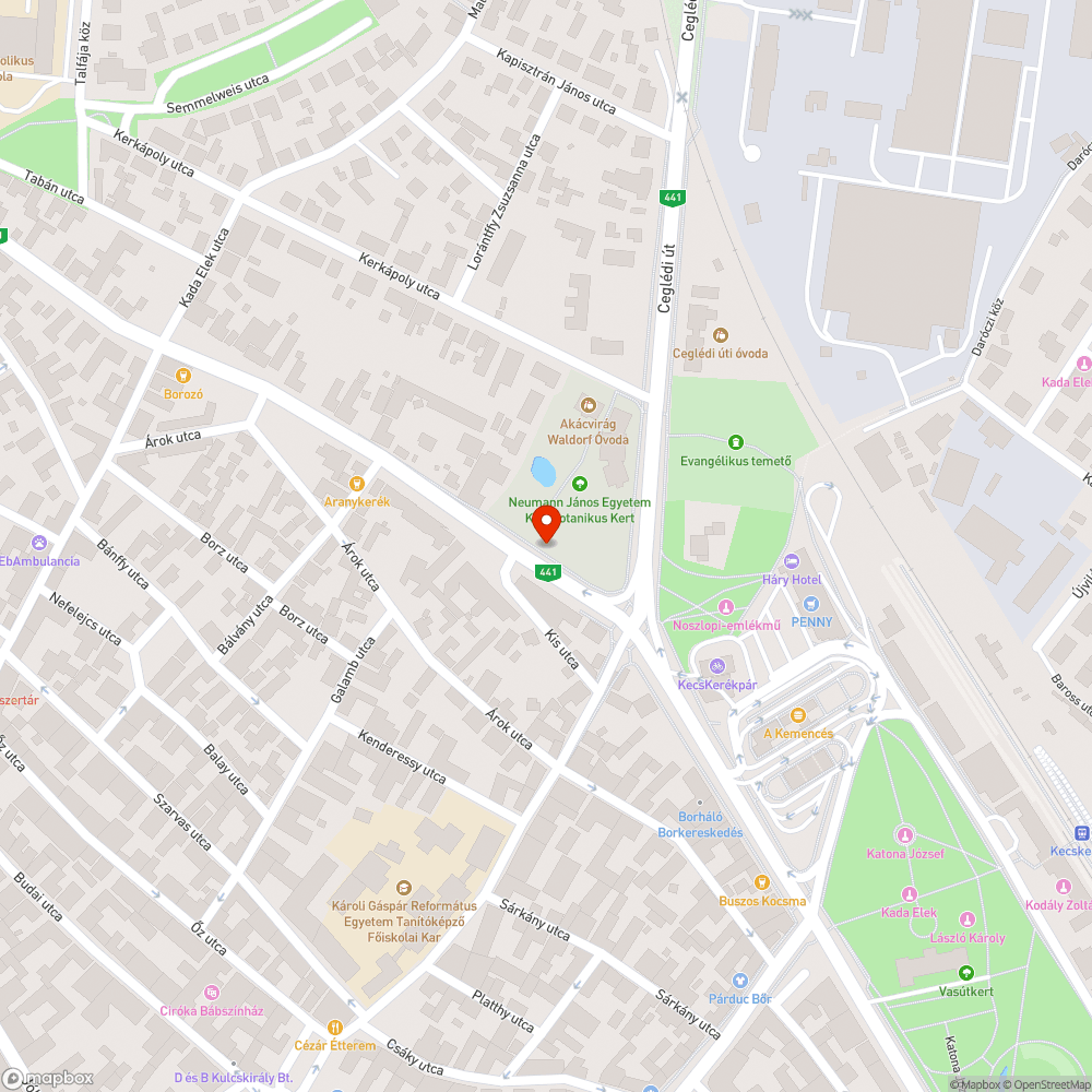 Beszakadt fedlap bejelentés helye