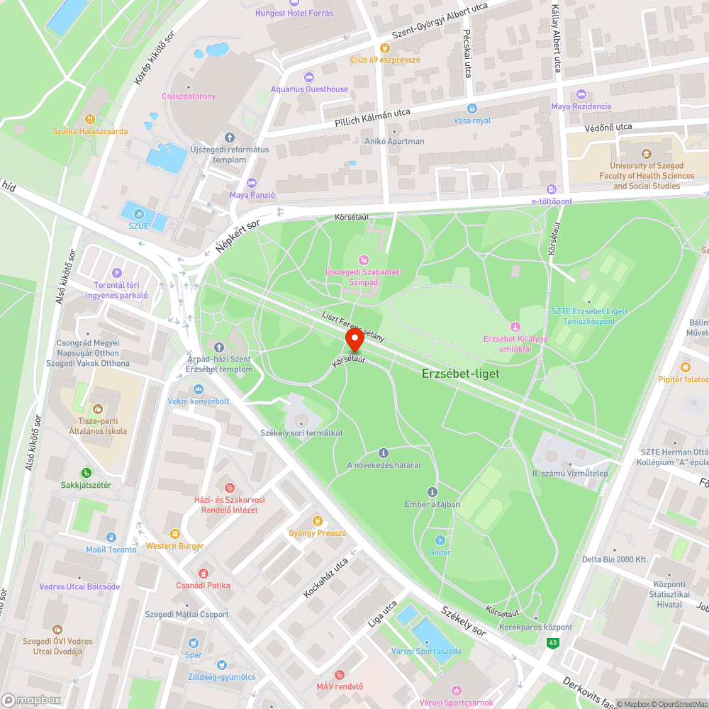 Kidőlő lámpaoszlop bejelentés helye