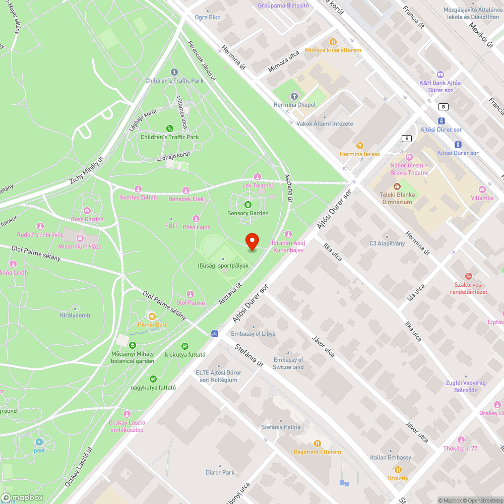 Kiszáradt fa 009 bejelentés helye