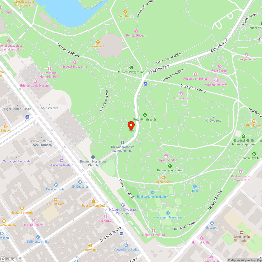 Kiszáradt fa 012 bejelentés helye