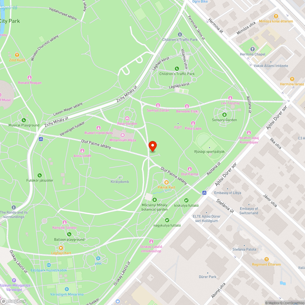 Kiszáradt fa 014 bejelentés helye