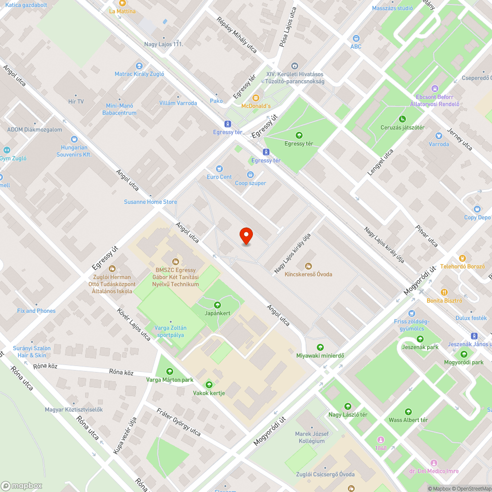 Kiálló táblarögzítő vasrúd bejelentés helye