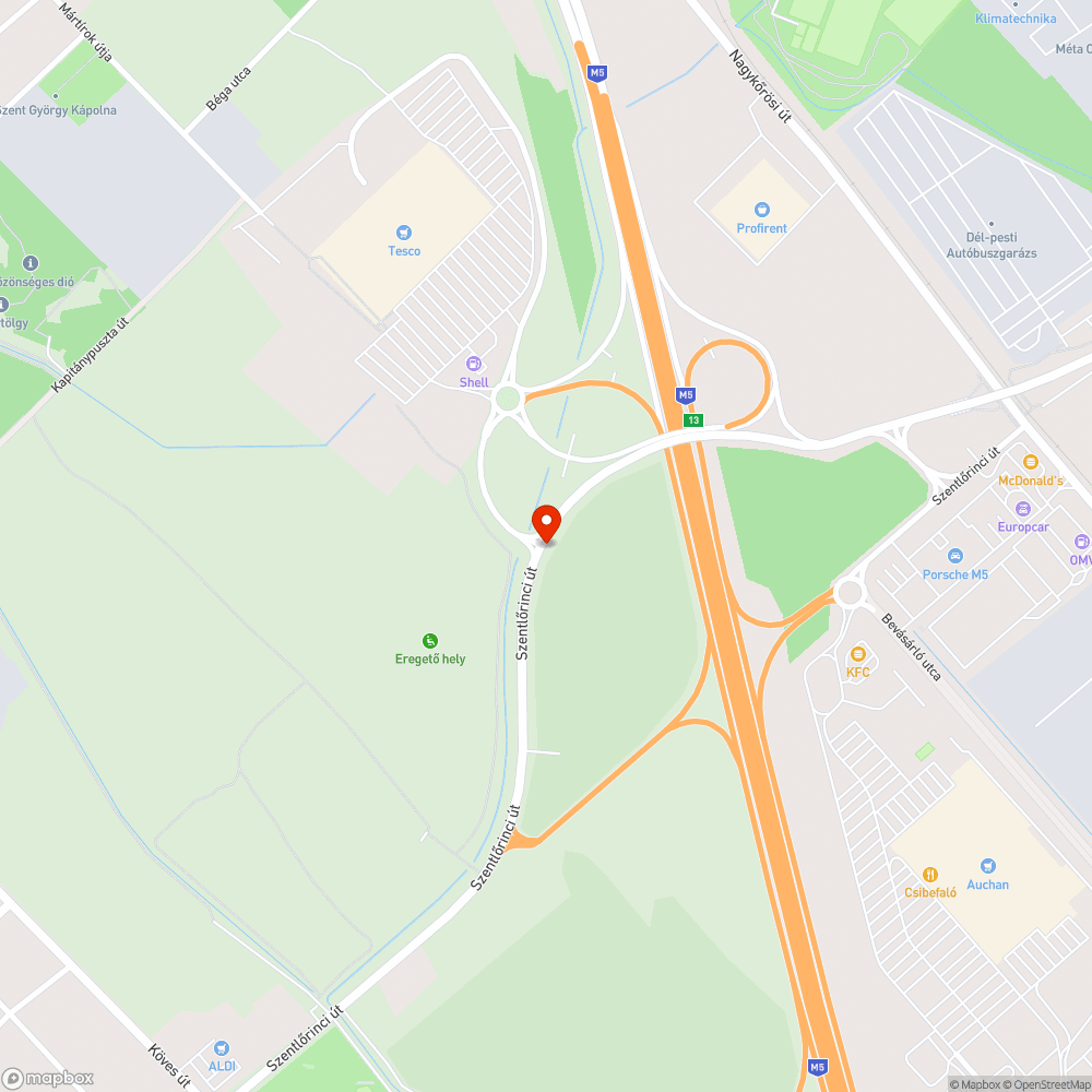 Több zsák szemét bejelentés helye