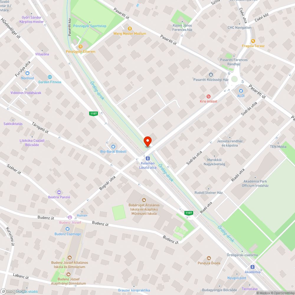 Igénytelen utasváró bejelentés helye