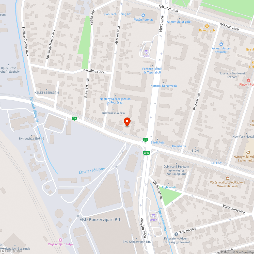 Szemetes zöldfelület,szemetes járda bejelentés helye