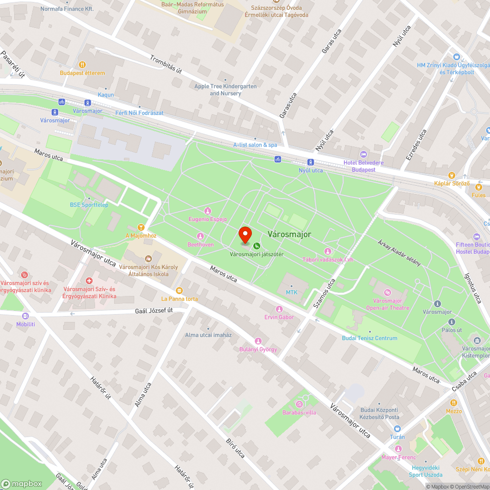 Mosdó a játszótéren bejelentés helye