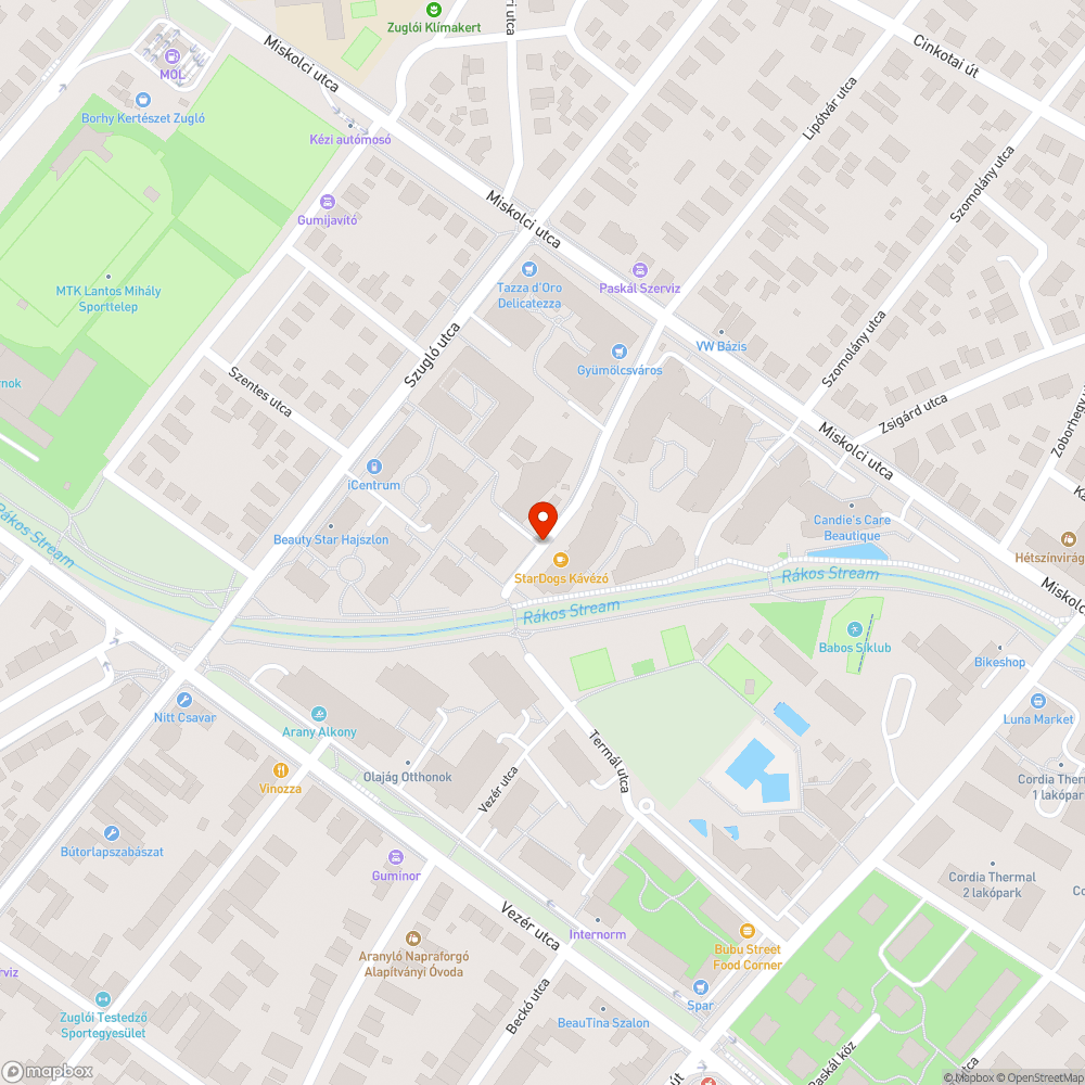 Szelektív hulladékgyűjtők a járdán elhelyezve a zuglói Bartl János utcában. bejelentés helye