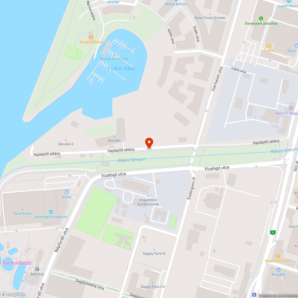 Kerékpárútra logó gaz bejelentés helye