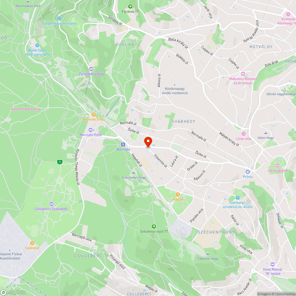 Balesetveszélyes ideiglenes forgalomtechnika bejelentés helye