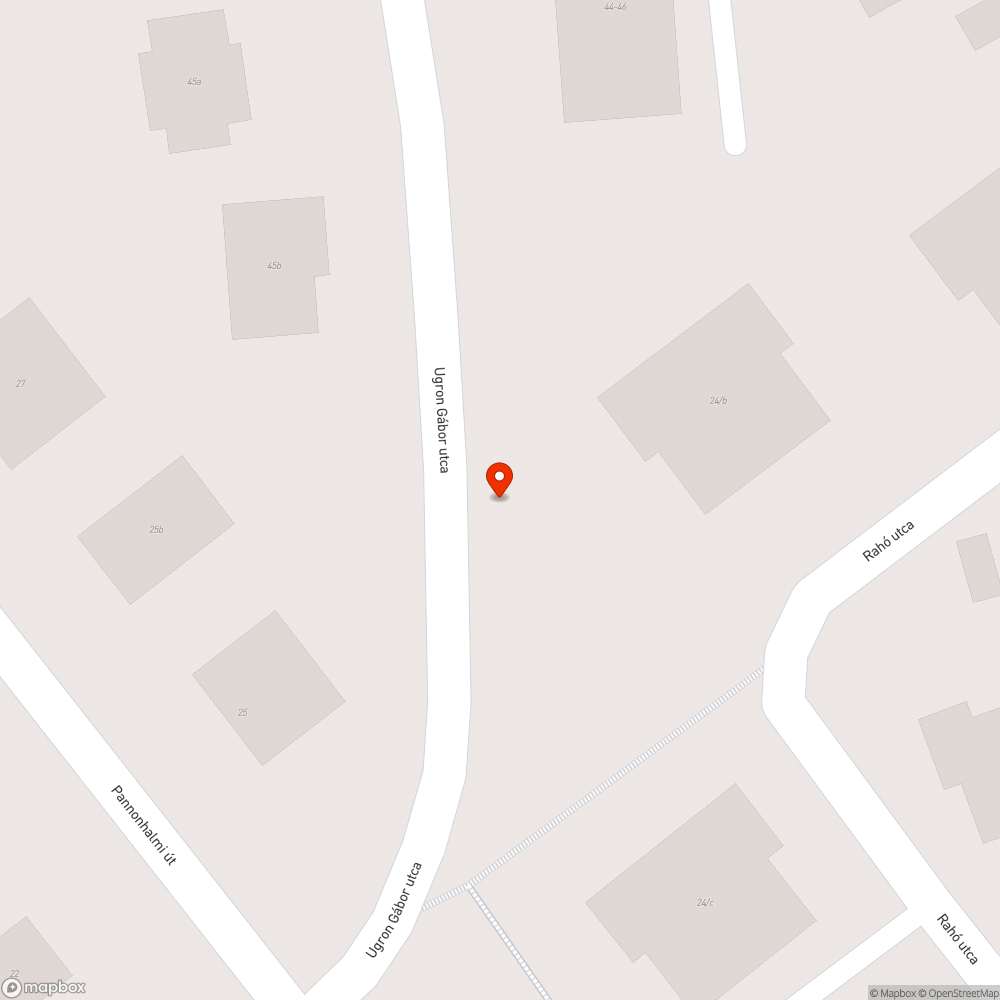 Ugron Gábor utcai toklász bejelentés helye