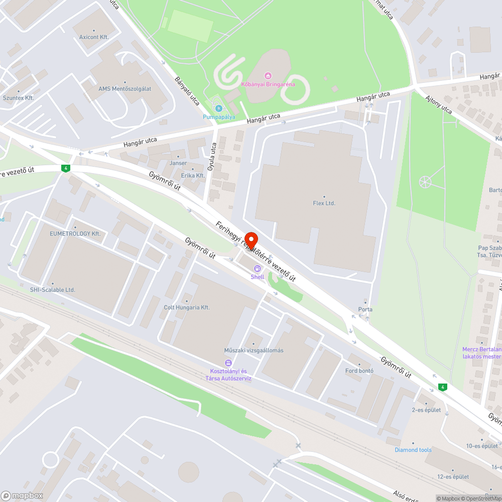 Lyukas középen berogyott fedlap bejelentés helye