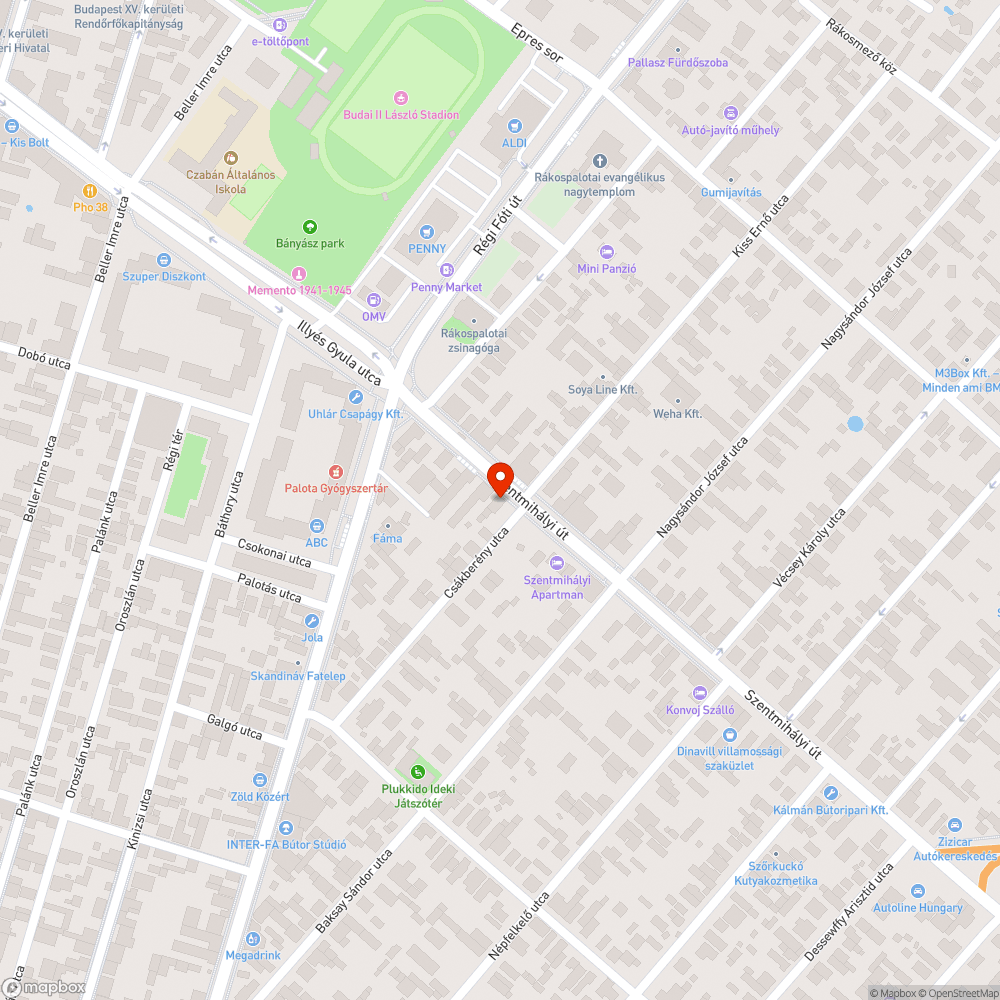 Épület állapota veszélyes a járókelőkre bejelentés helye