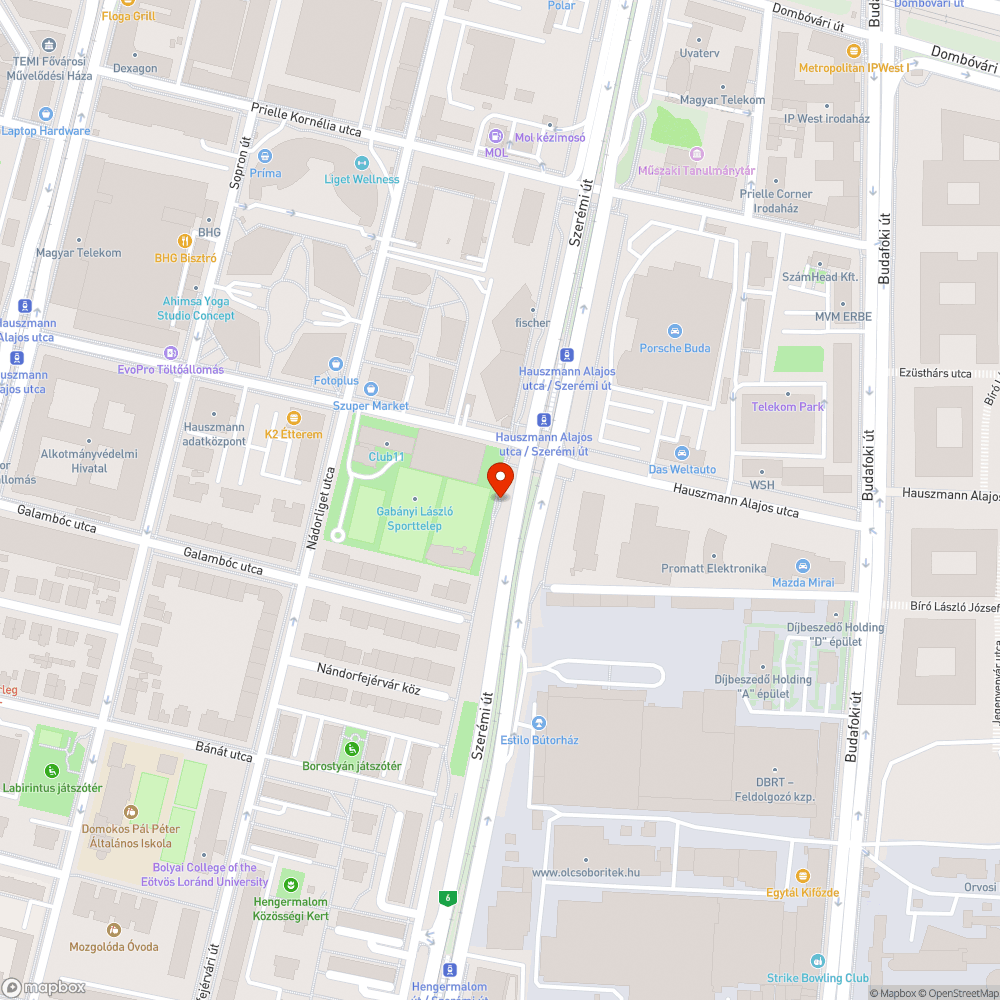 Elburjánzott bokor a kerékpárúton bejelentés helye