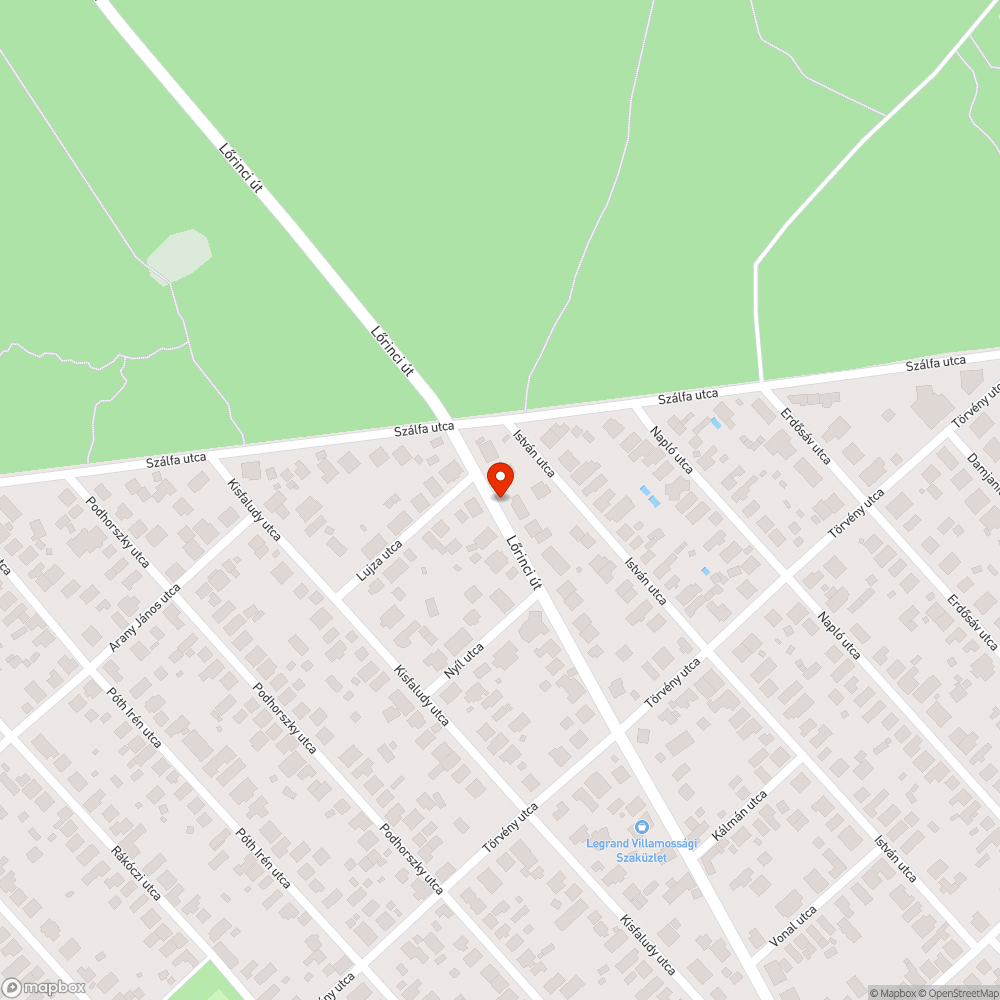 Rendetlen buszmegálló bejelentés helye