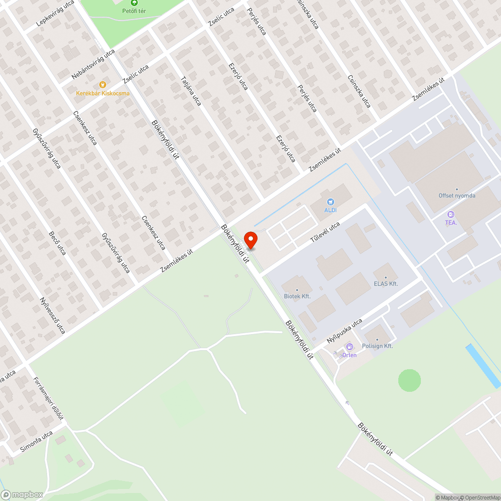 Hosszú fű bejelentés helye