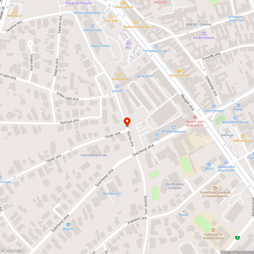 Kidőlt kresz tábla bejelentés helye