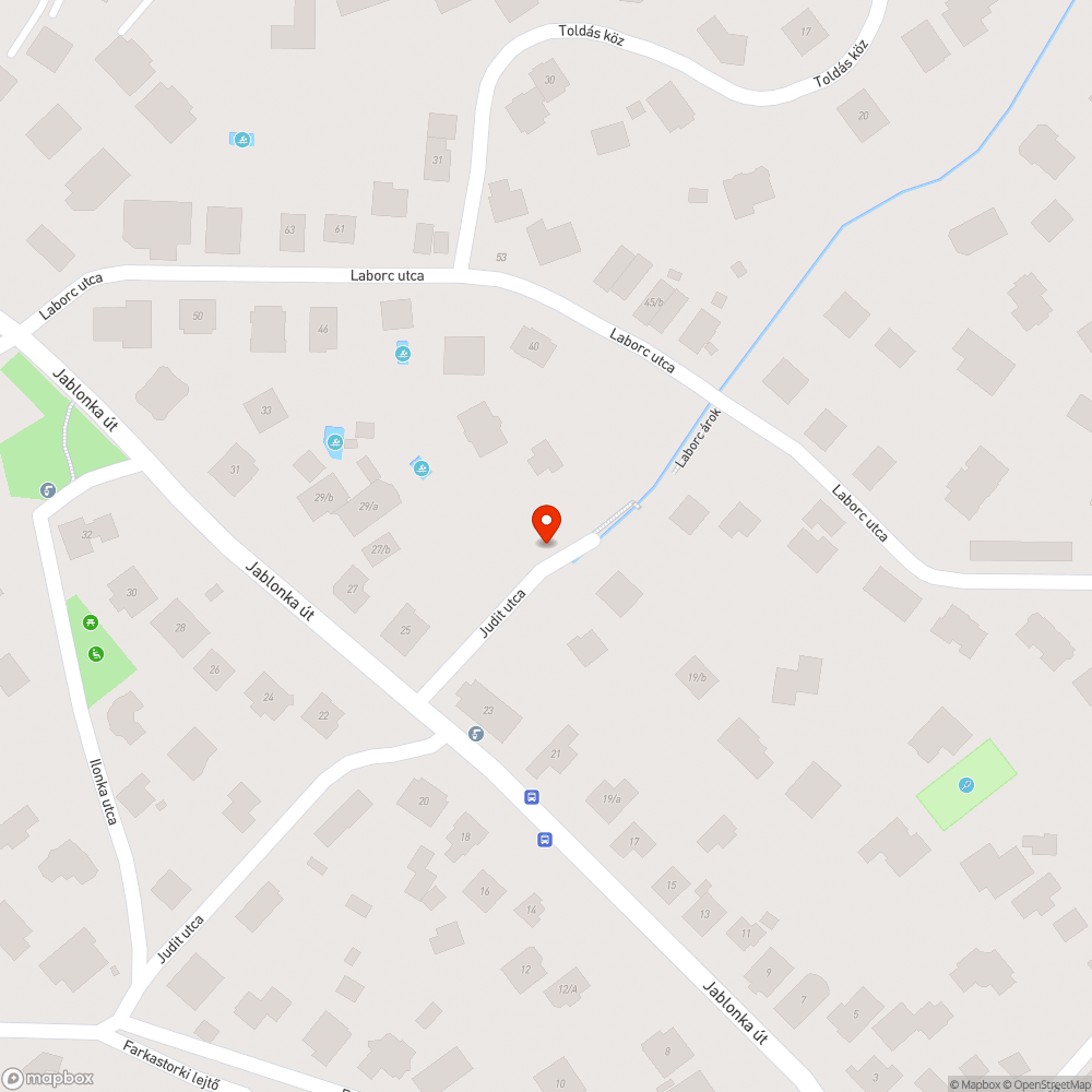 Járhatatlan út - Víz kimosta az utat bejelentés helye