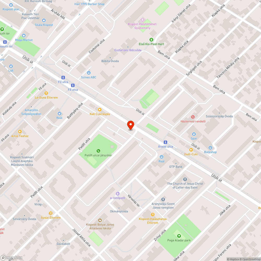 Elfelejtett autó bejelentés helye