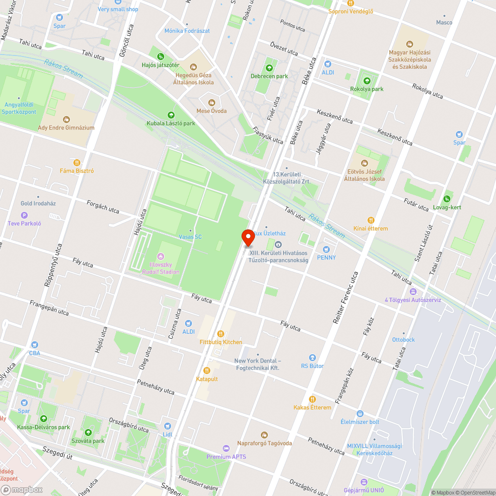 Megdőlt KRESZ tábla bejelentés helye