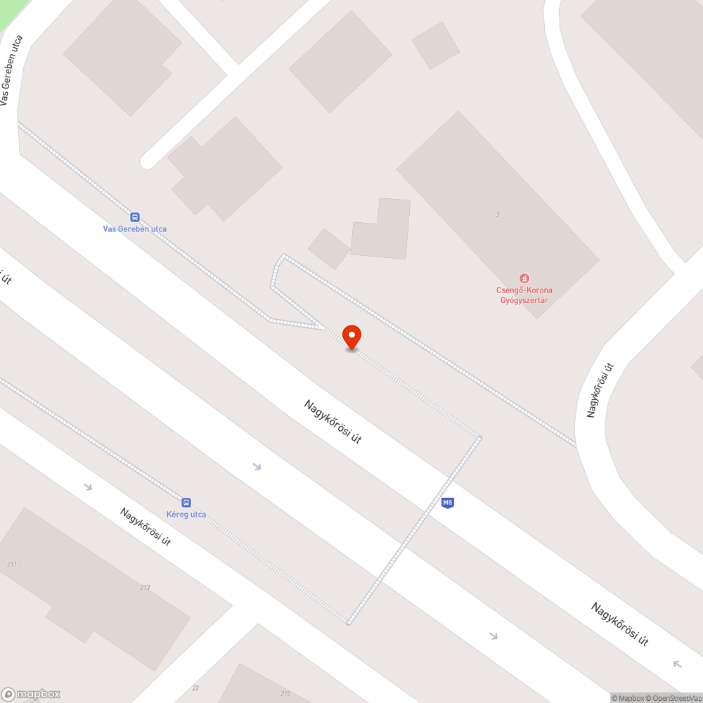 Szemét és belógó növényzet bejelentés helye