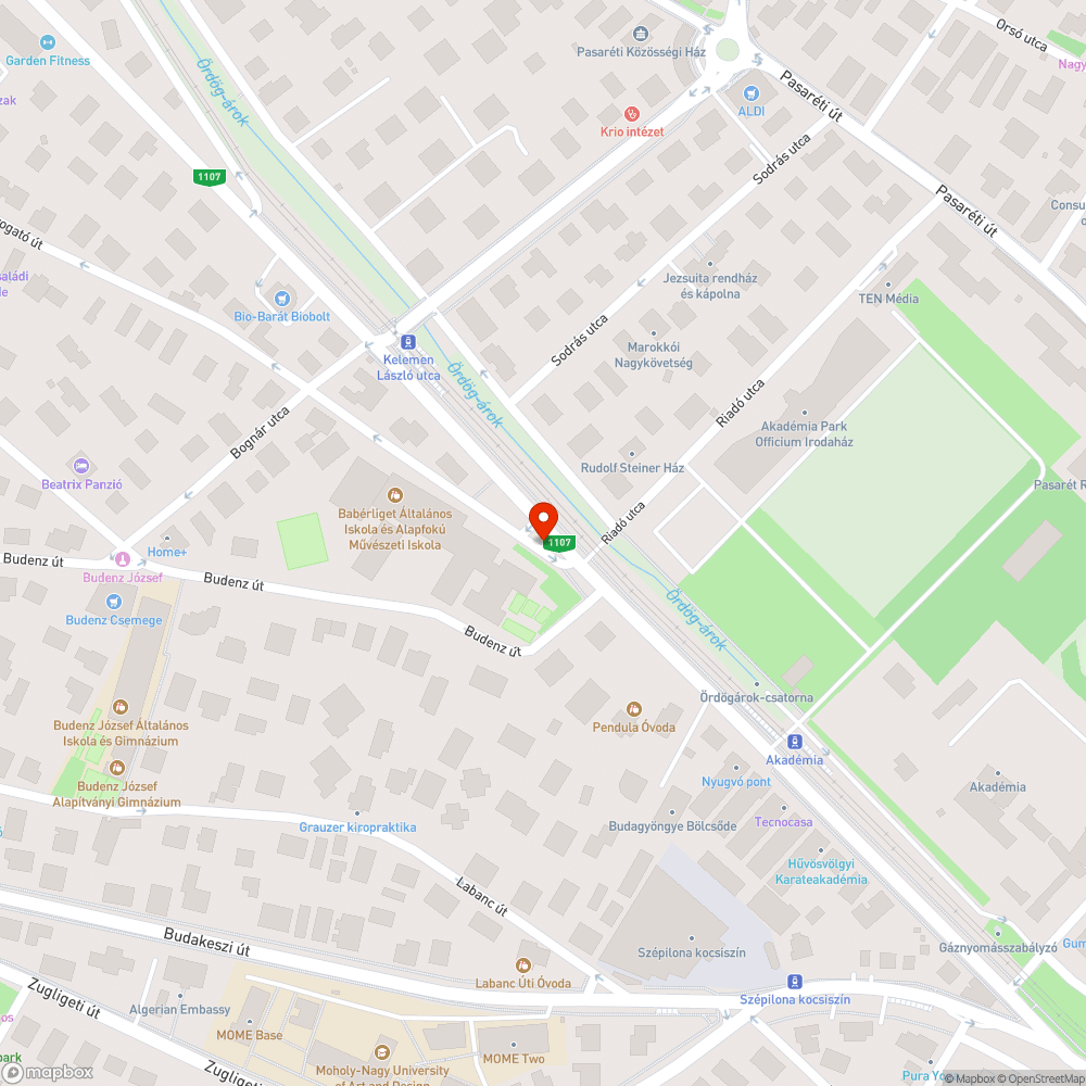 Kiparkolt, sárrá alakult zöldfelület bejelentés helye