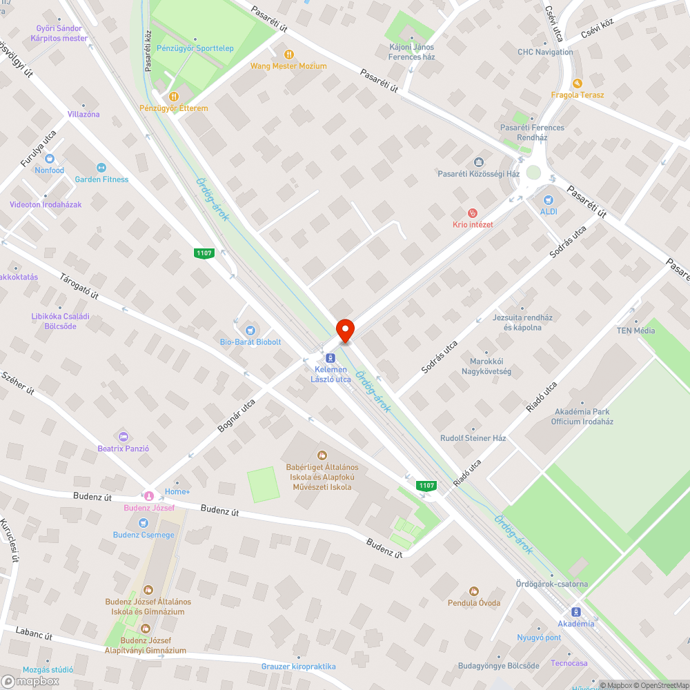 Szemetes, graffitis utasváró bejelentés helye