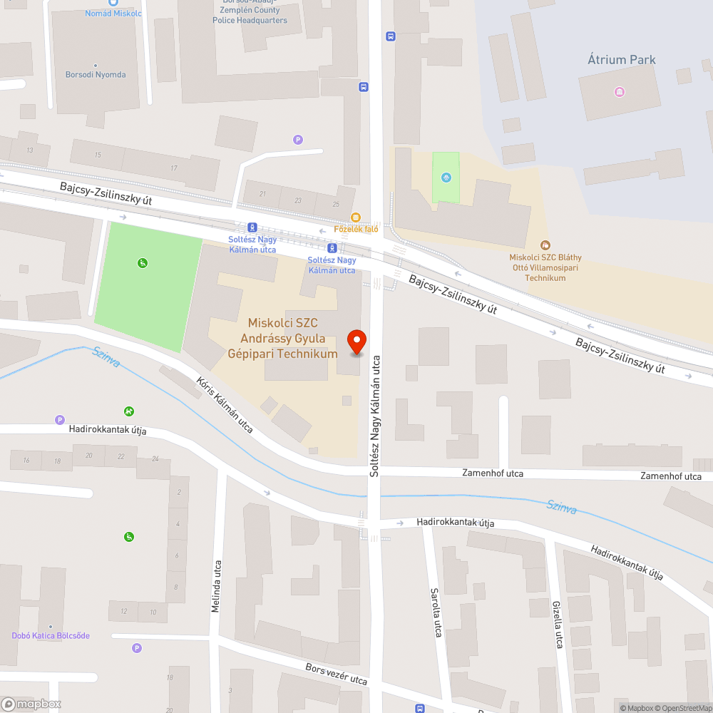 Rendszam nelkuli, elhagyott auto bejelentés helye