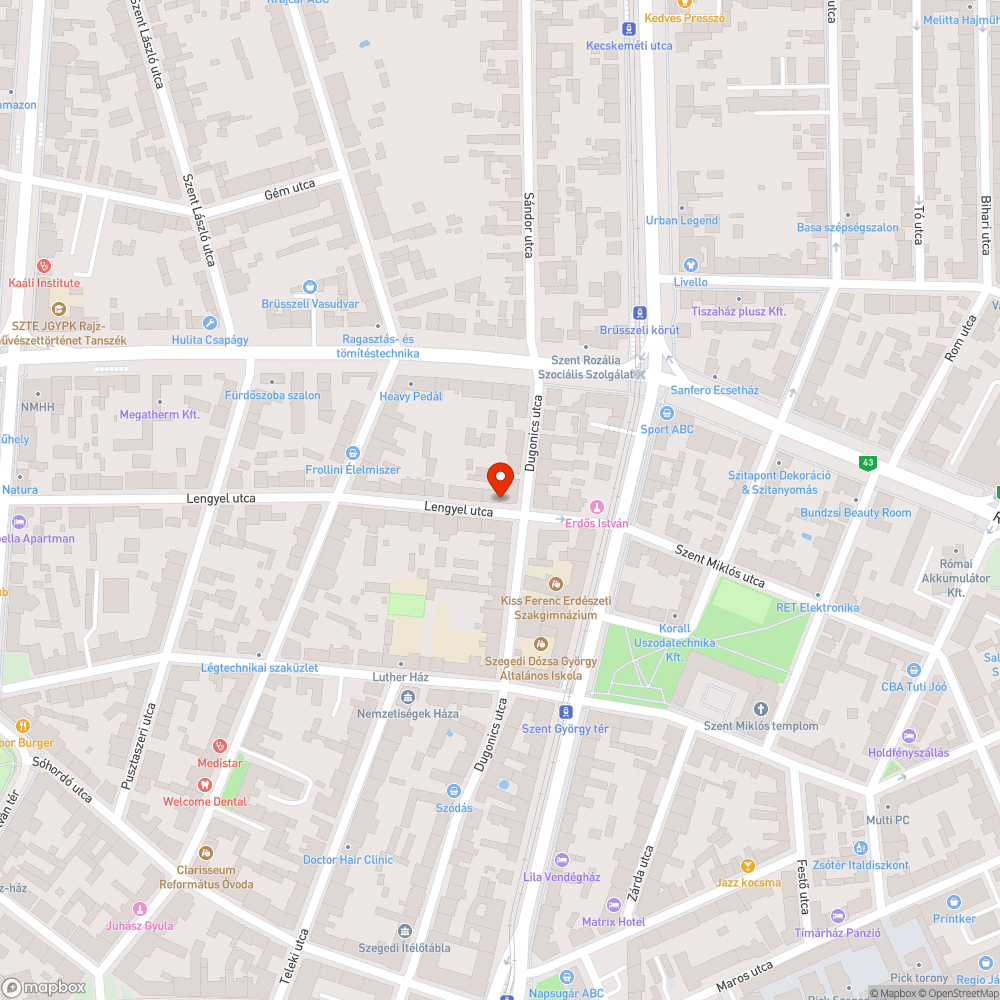 Eldugult víznyelő bejelentés helye