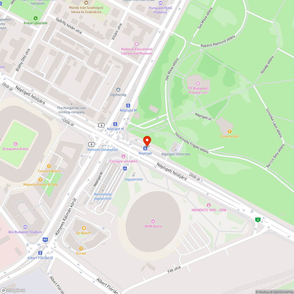 Elhagyott roncsautó bejelentés helye