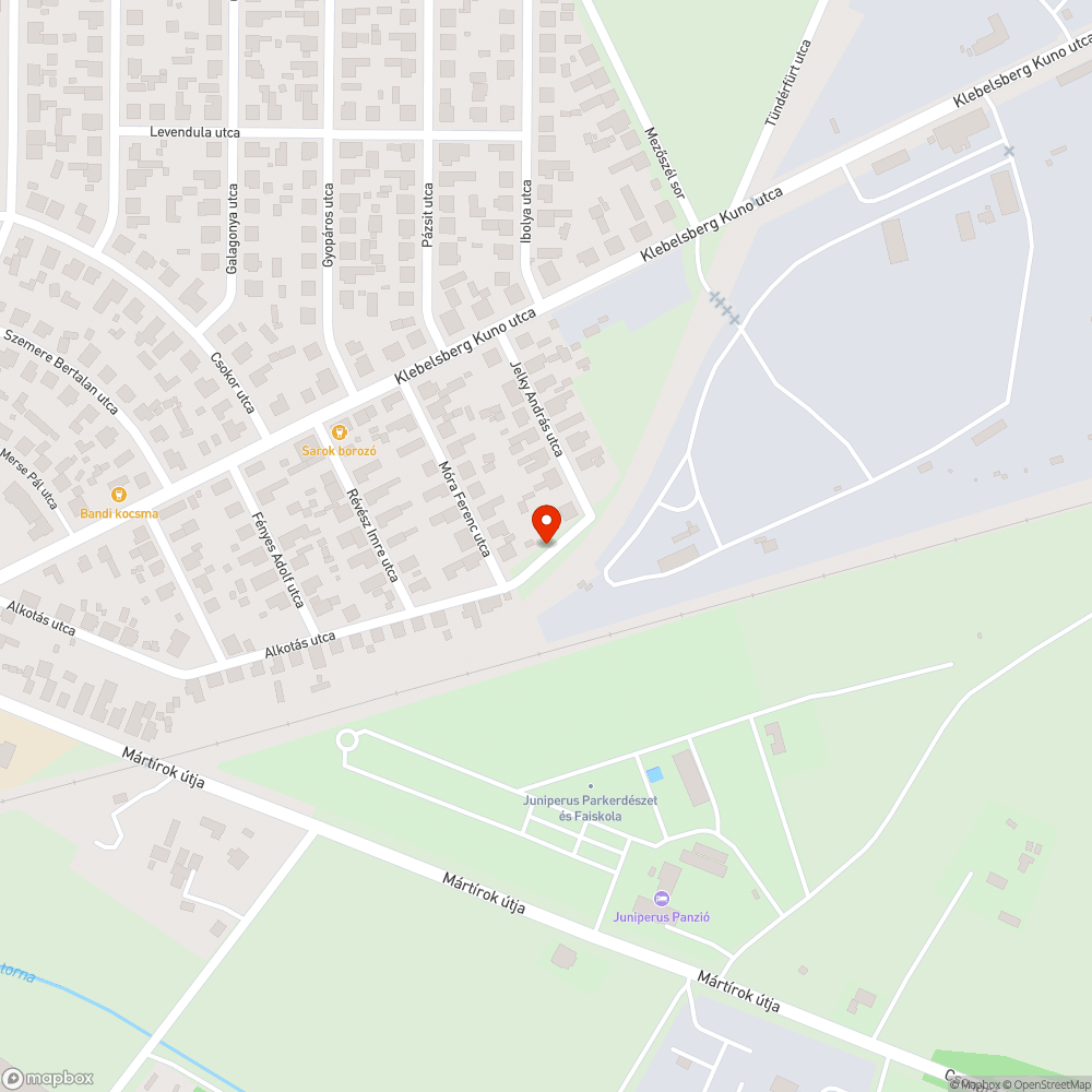 Hatalmas gaz a Műkertvárosban bejelentés helye